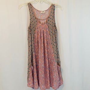 Umgee Mixed Print Dress